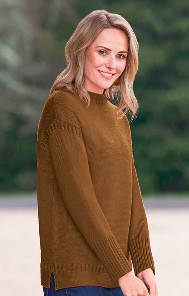 Unisex Pure New Wool Guernsey Sweater