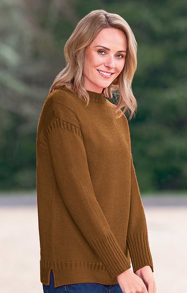 Unisex Pure New Wool Guernsey Sweater