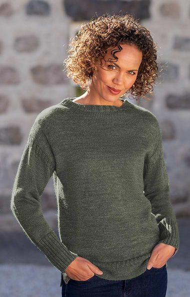 Unisex Pure New Wool Guernsey Sweater