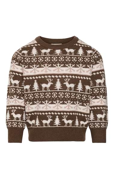 Children's Merino Nordic Fairisle Sweater