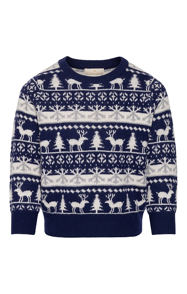 Children's Merino Nordic Fairisle Sweater
