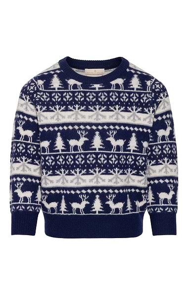 Children's Merino Nordic Fairisle Sweater