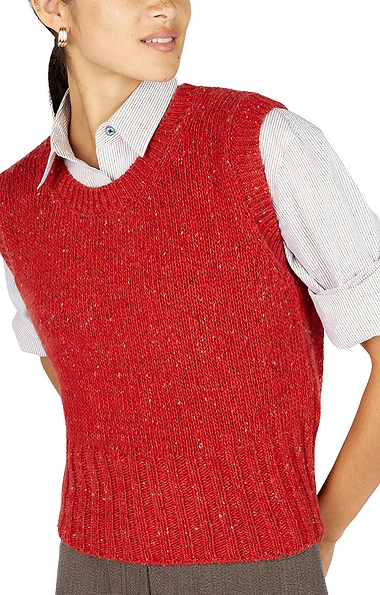 Ladies Wool/Cashmere Luna Vest