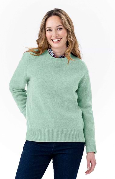 Ladies Lambswool Crew Neck