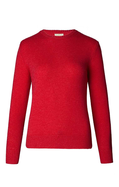 Ladies Lambswool Crew Neck