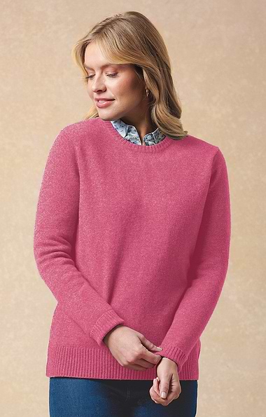 Ladies Lambswool Crew Neck