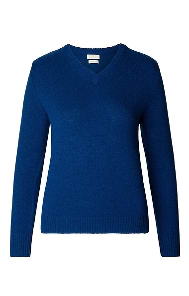 Ladies Lambswool V Neck
