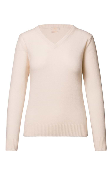 Ladies Lambswool V Neck