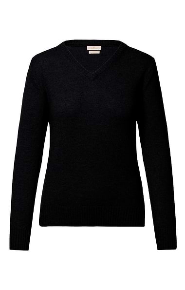 Ladies Lambswool V Neck