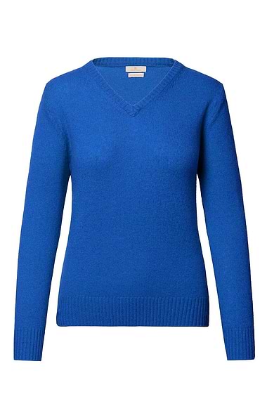 Ladies Lambswool V Neck