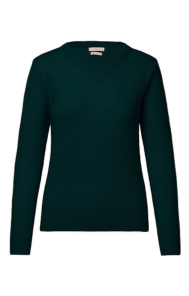 Ladies Lambswool V Neck