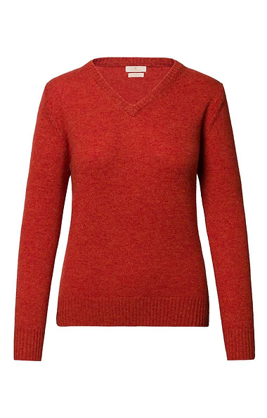 Ladies Lambswool V Neck