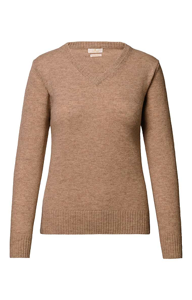 Ladies Lambswool V Neck