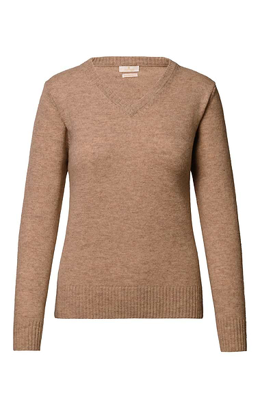 Ladies Lambswool V Neck