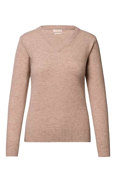Ladies Lambswool V Neck