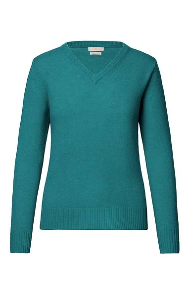 Ladies Lambswool V Neck