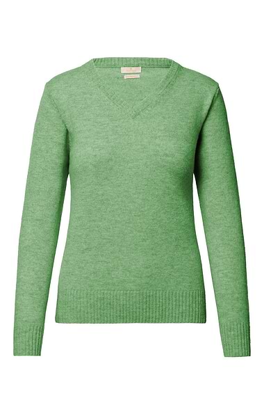 Ladies Lambswool V Neck