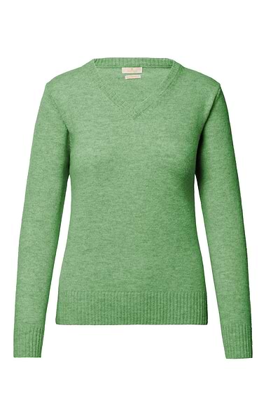 Ladies Lambswool V Neck