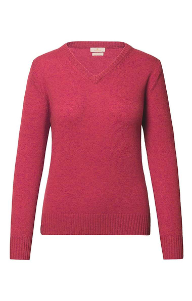 Ladies Lambswool V Neck
