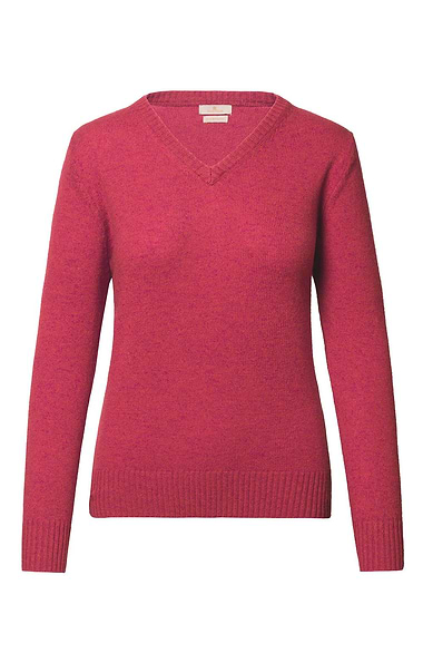 Ladies Lambswool V Neck
