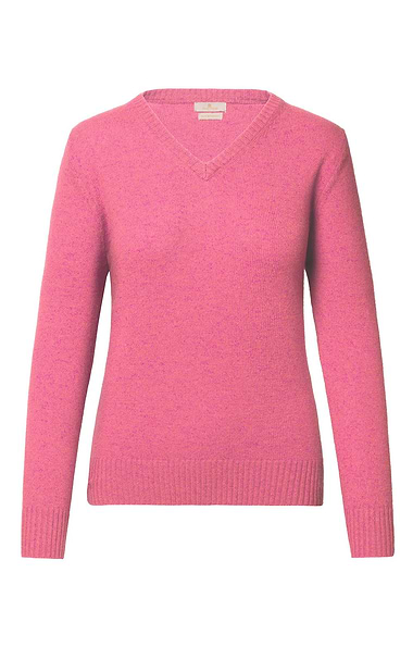 Ladies Lambswool V Neck