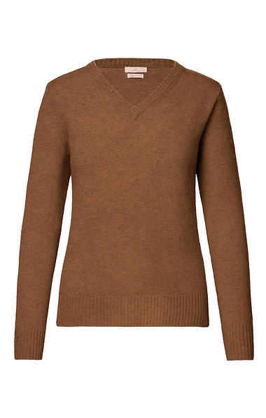 Ladies Lambswool V Neck