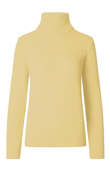 Ladies Lambswool Roll Neck Jumper
