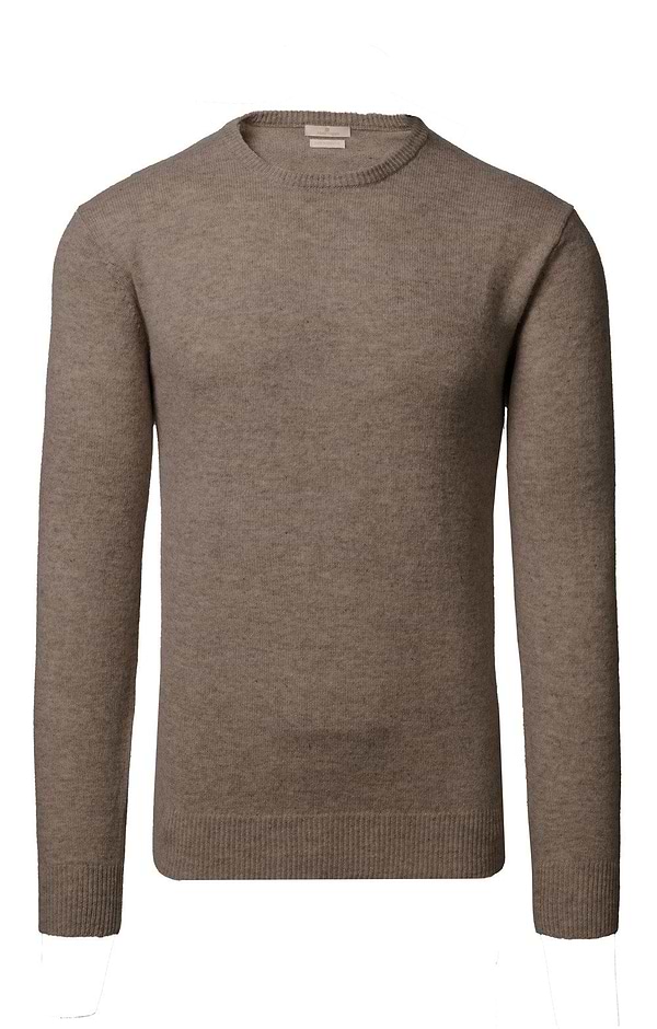 Men's Lambswool Crew Neck