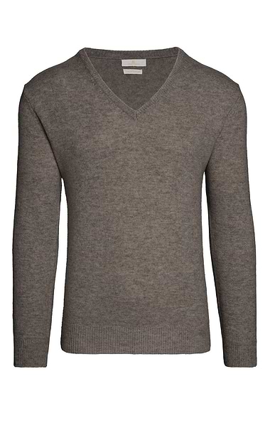 Men's Lambswool V Neck
