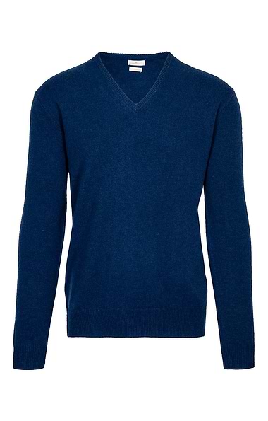 Men's Lambswool V Neck