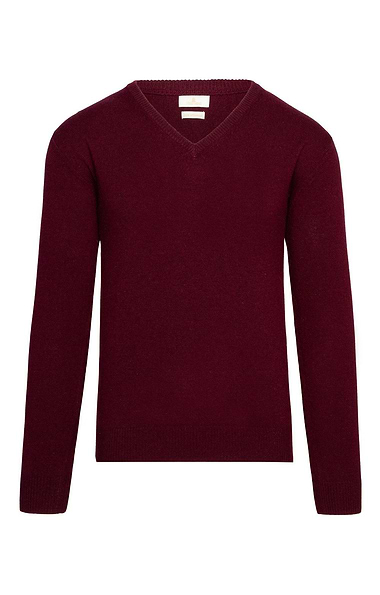 Men's Lambswool V Neck