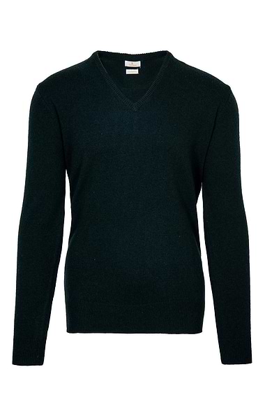 Men's Lambswool V Neck