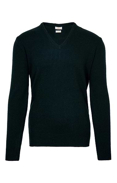 Men's Lambswool V Neck