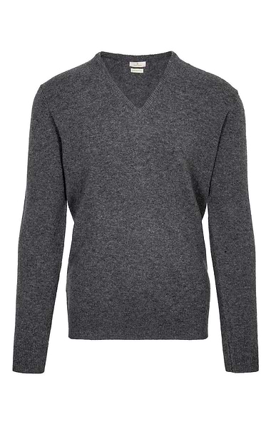 Men's Lambswool V Neck