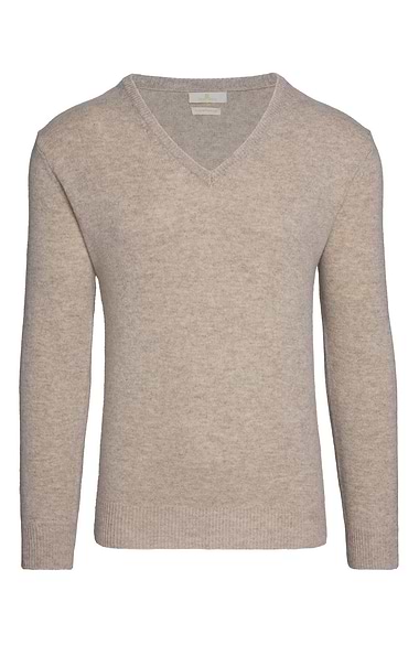 Men's Lambswool V Neck