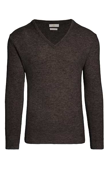 Men's Lambswool V Neck