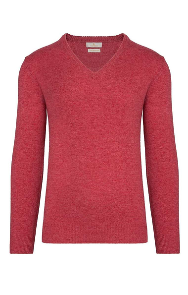 Men's Lambswool V Neck