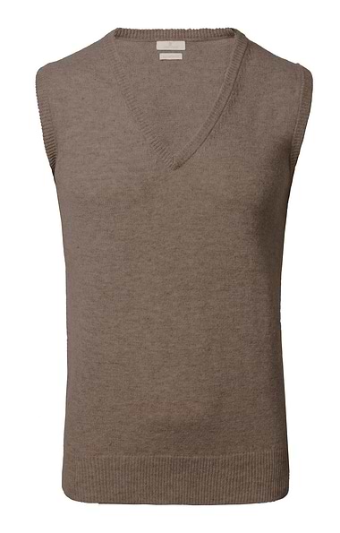 Men's V Neck Lambswool Slipover