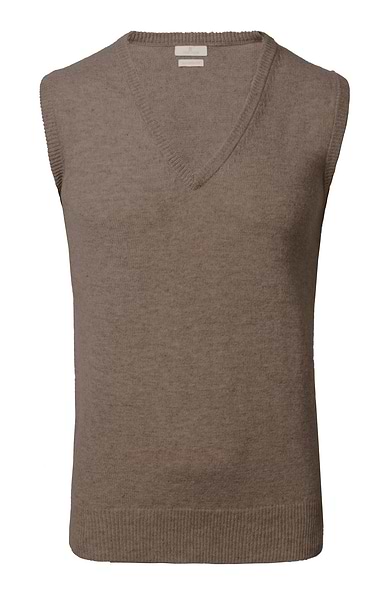 Men's V Neck Lambswool Slipover