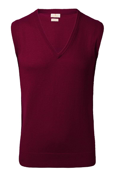 Men's V Neck Lambswool Slipover