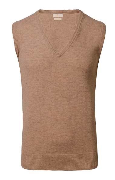Men's V Neck Lambswool Slipover