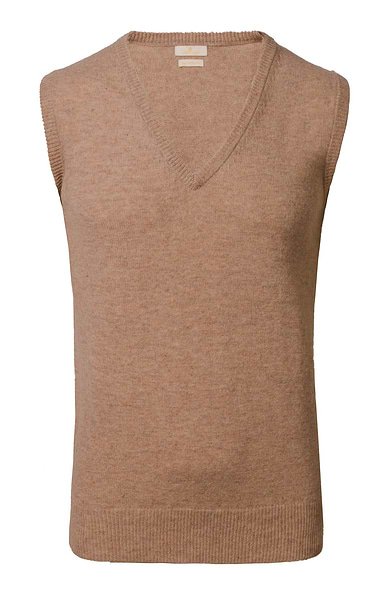 Men's V Neck Lambswool Slipover