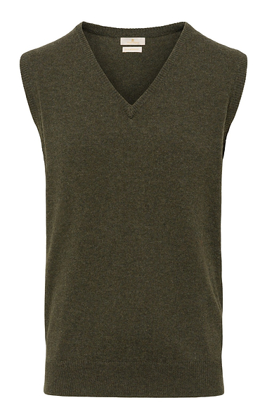 Men's V Neck Lambswool Slipover