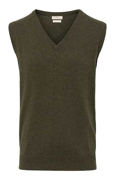 Men's V Neck Lambswool Slipover