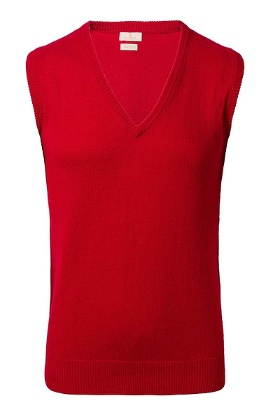 Men's V Neck Lambswool Slipover