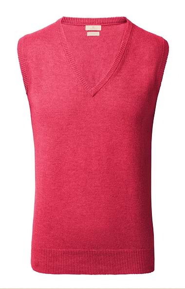 Men's V Neck Lambswool Slipover