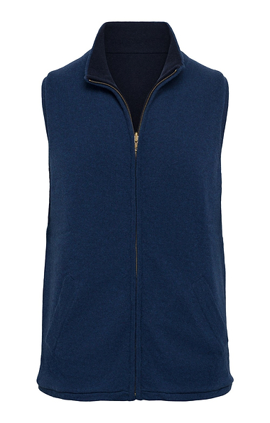 Men's Lambswool Reversible Gilet