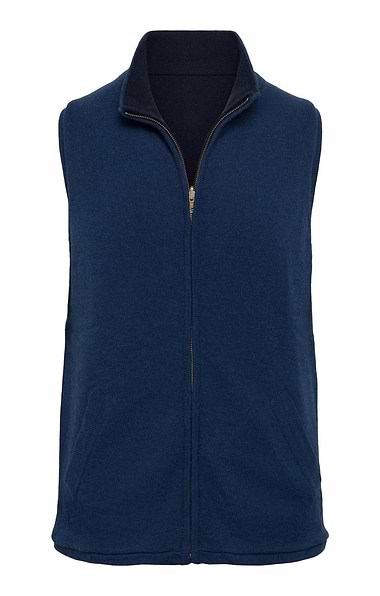 Men's Lambswool Reversible Gilet