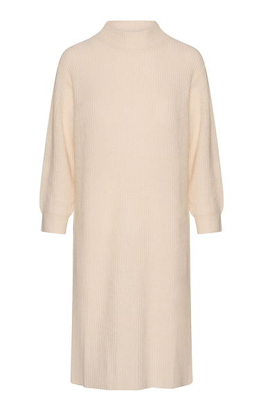 Ladies Lambswool Ribbed Dress