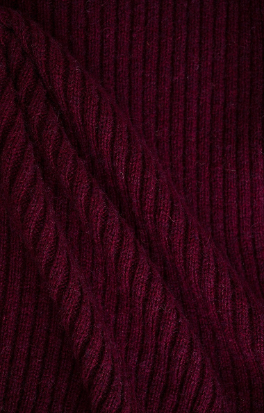 Ladies Lambswool Ribbed Dress